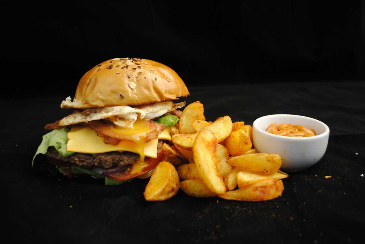 Hermes egg burger