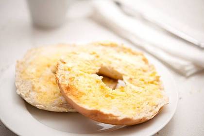 Bagel Toasted with Butter
