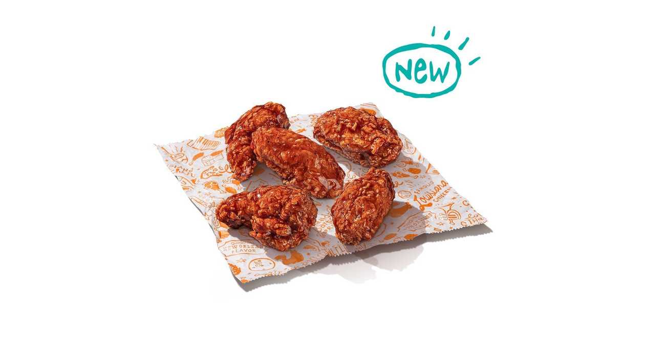 5 pc. Hot Lemon Pepper Wings