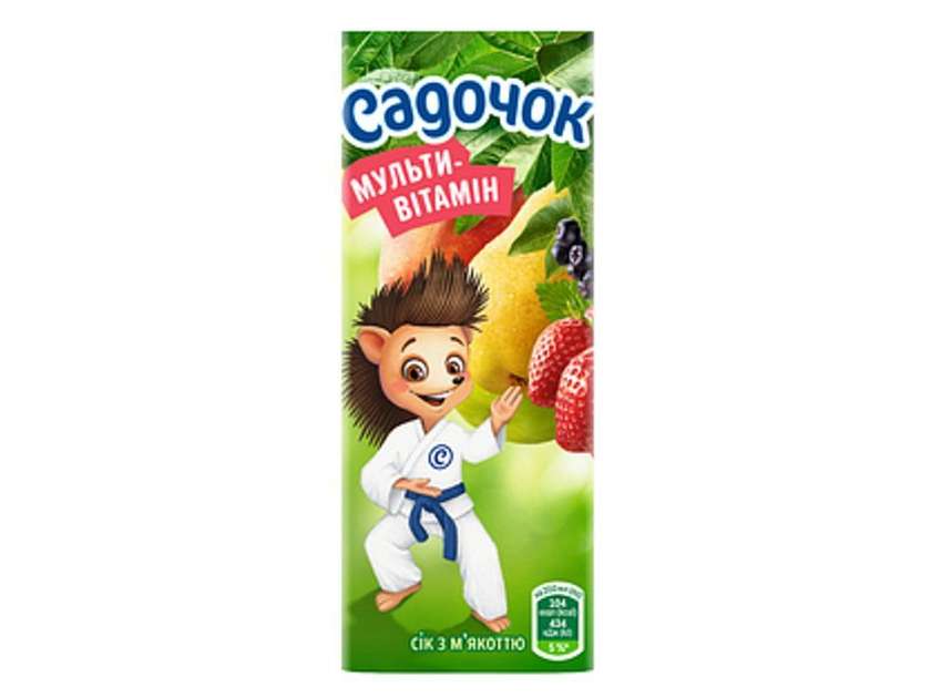 Сік Садочок Мультивітамін