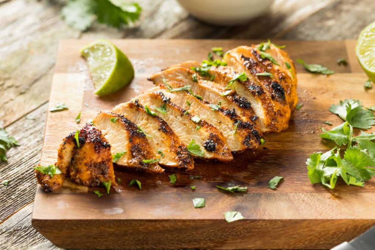 Grilled Chicken Breast (Moroccan Style)