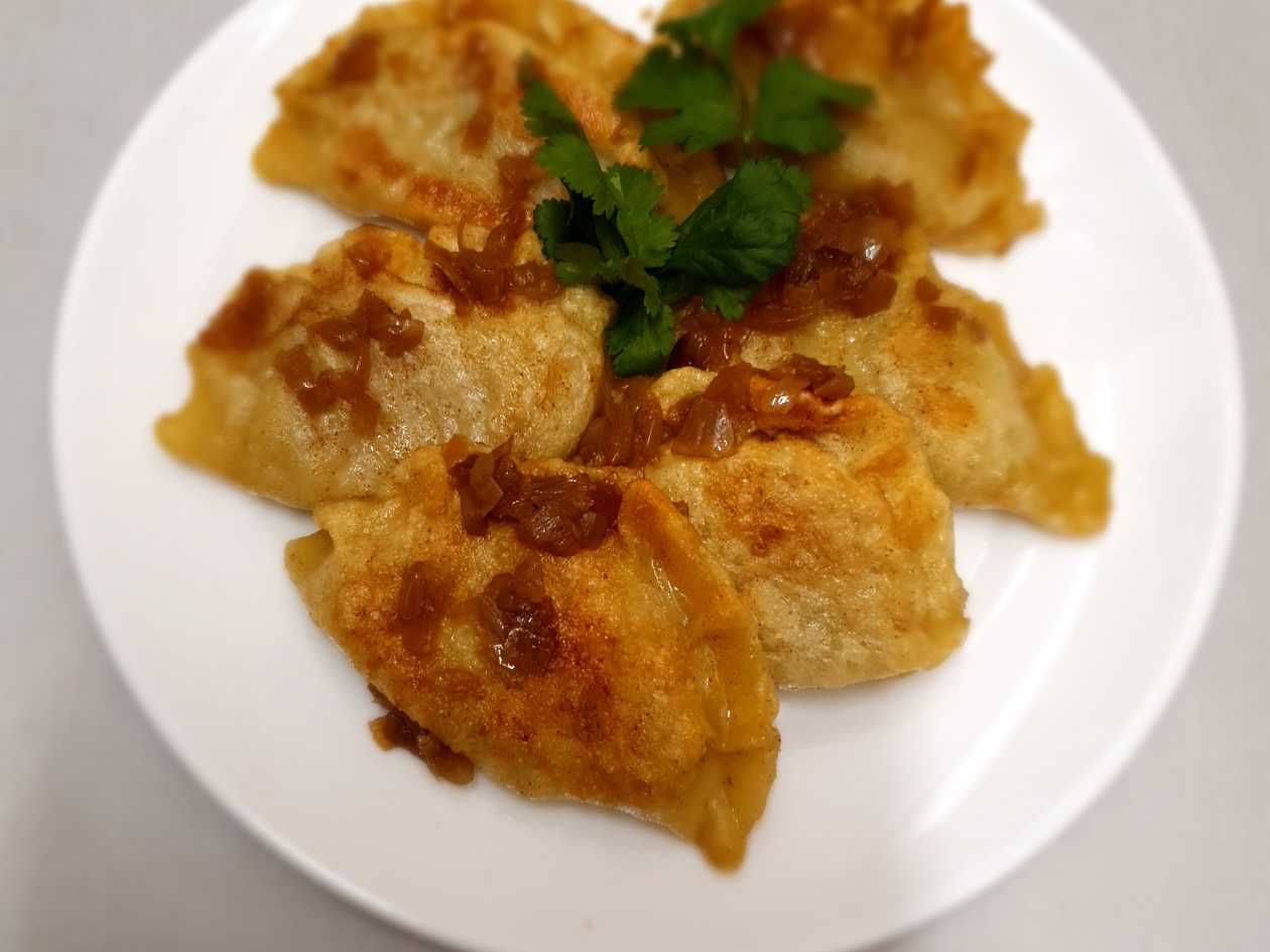 Pierogi chłopskie 6 szt. podsmażane
