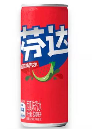 Gāzēts atspirdzinošs dzēriens FANTA (WATERMELON), 330ml