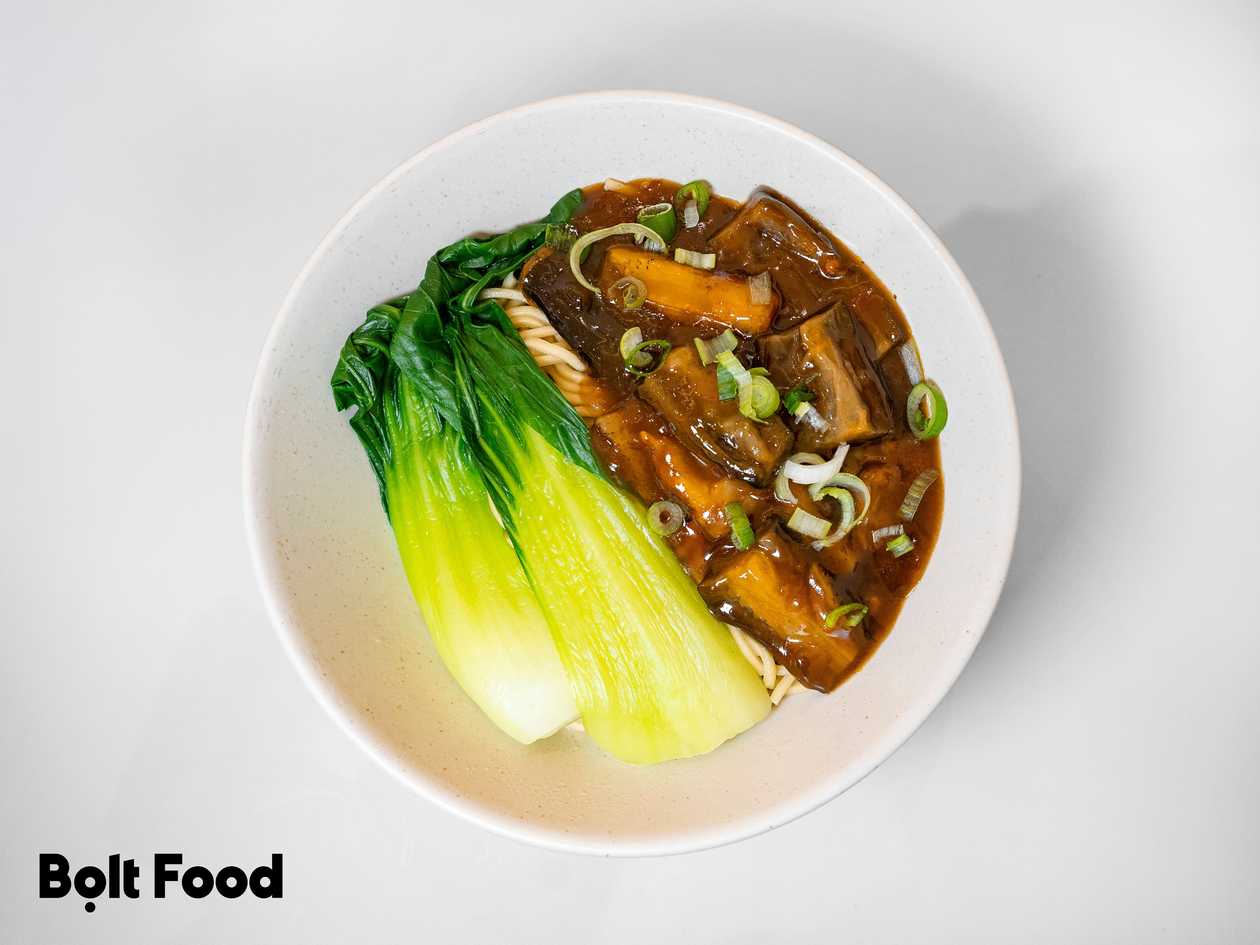 Braised Eggplant Noodles