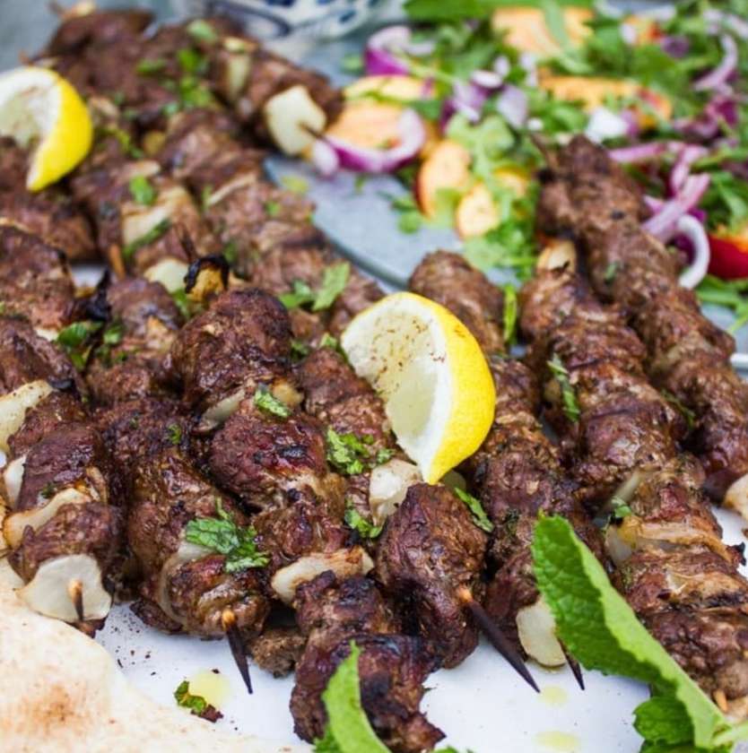 Sheep skewers