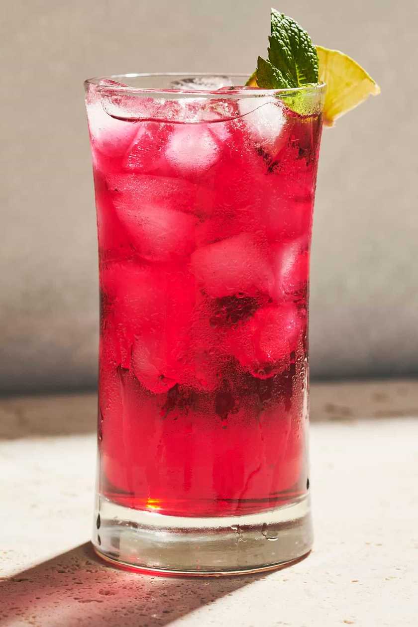 Iced Hibiscus Tea