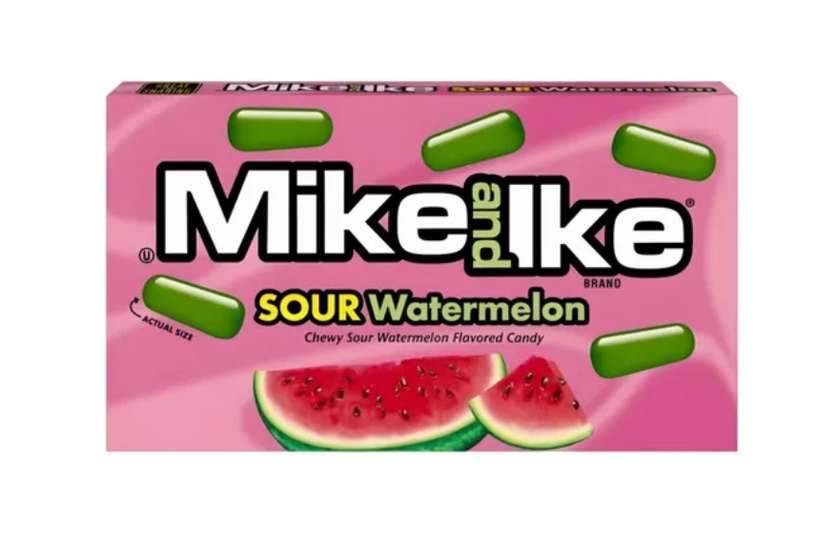 Chewing sweets MIKE AND IKE (SOUR WATERMELON), 120g
