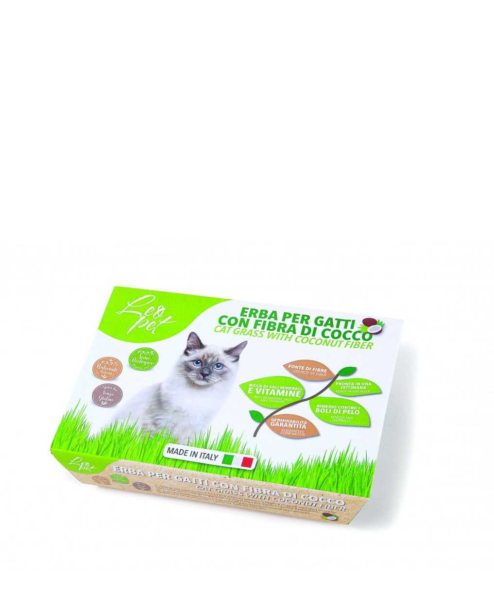 Leopet Cat Grass with Coconut Fiber