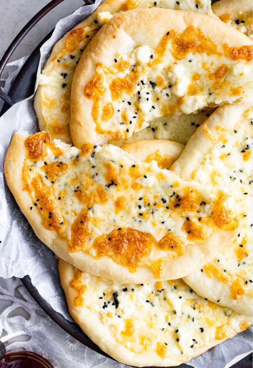 Manakish with cheese