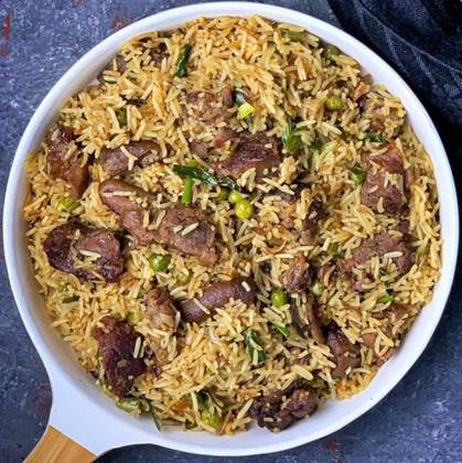 Mutton with rice