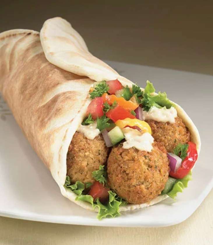 Falafel sandwich