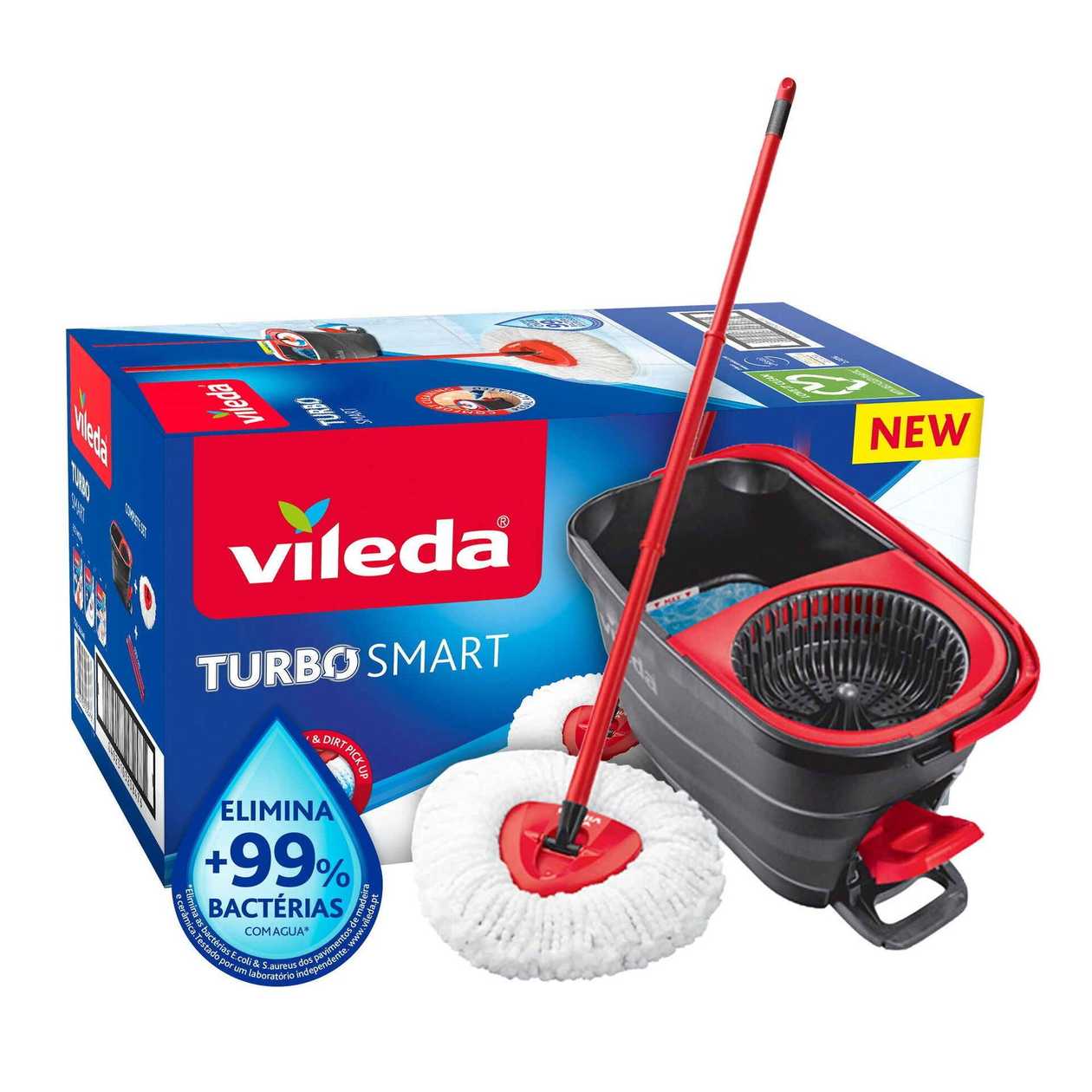 Vileda Turbo Smart 2in1 Microfiber