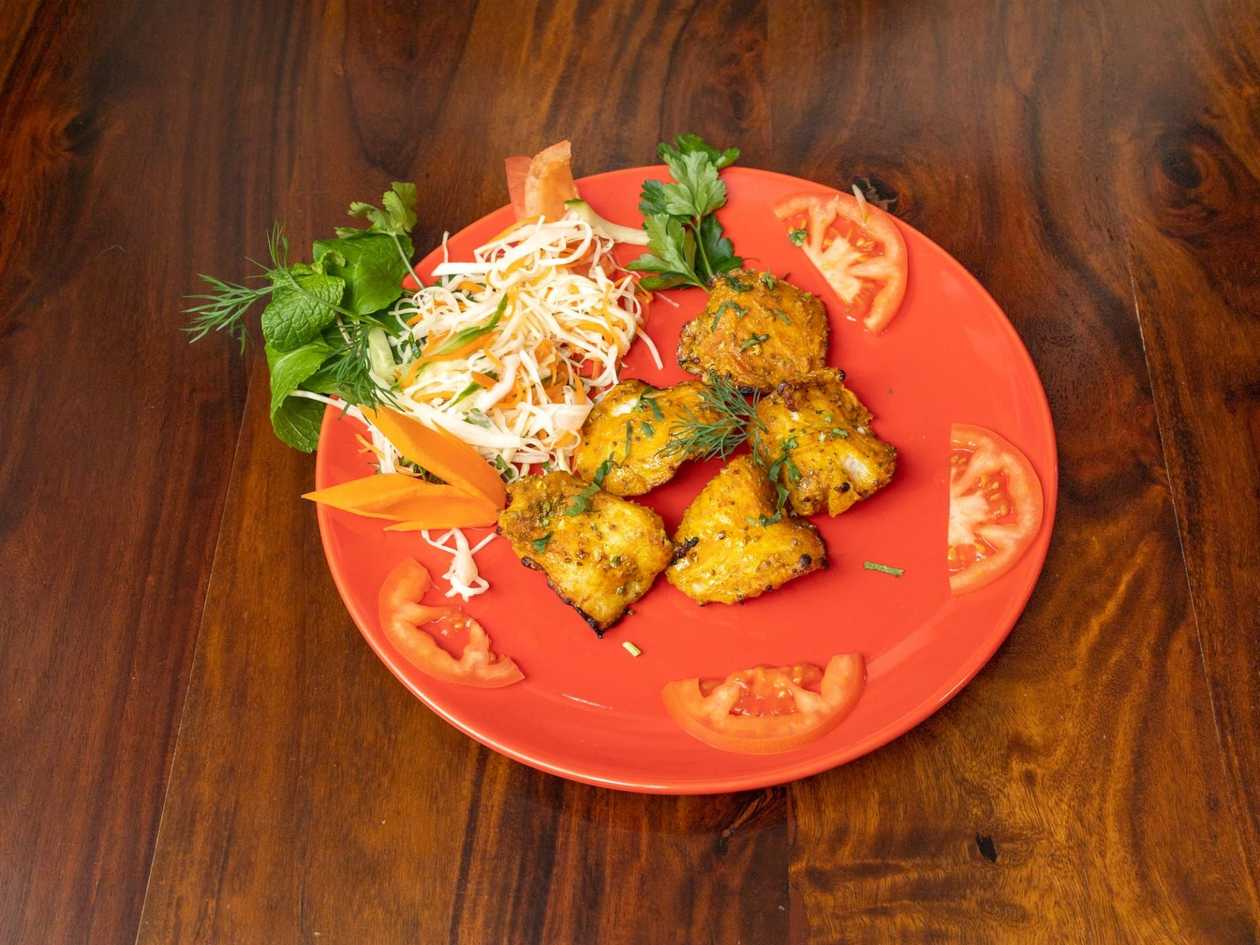 Fish tikka 5 szt.