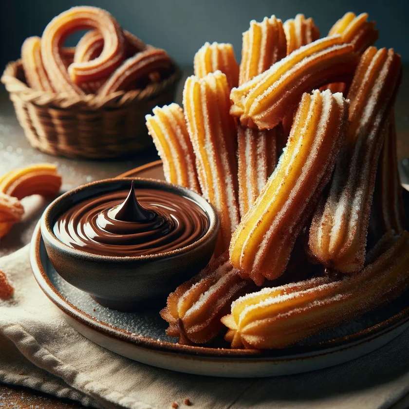 Churros s čokoládou 10ks