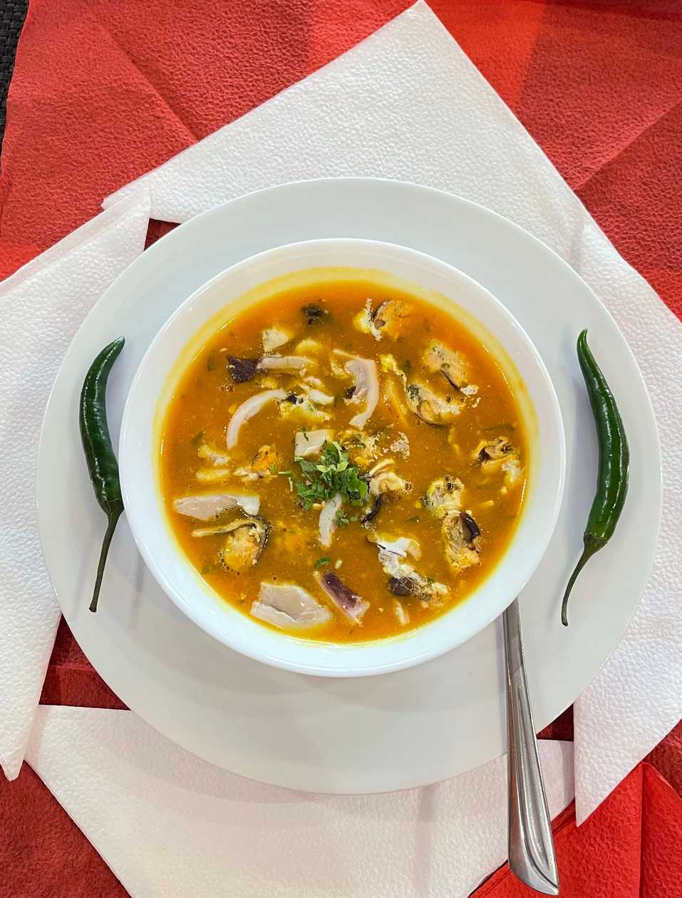Seafood soup