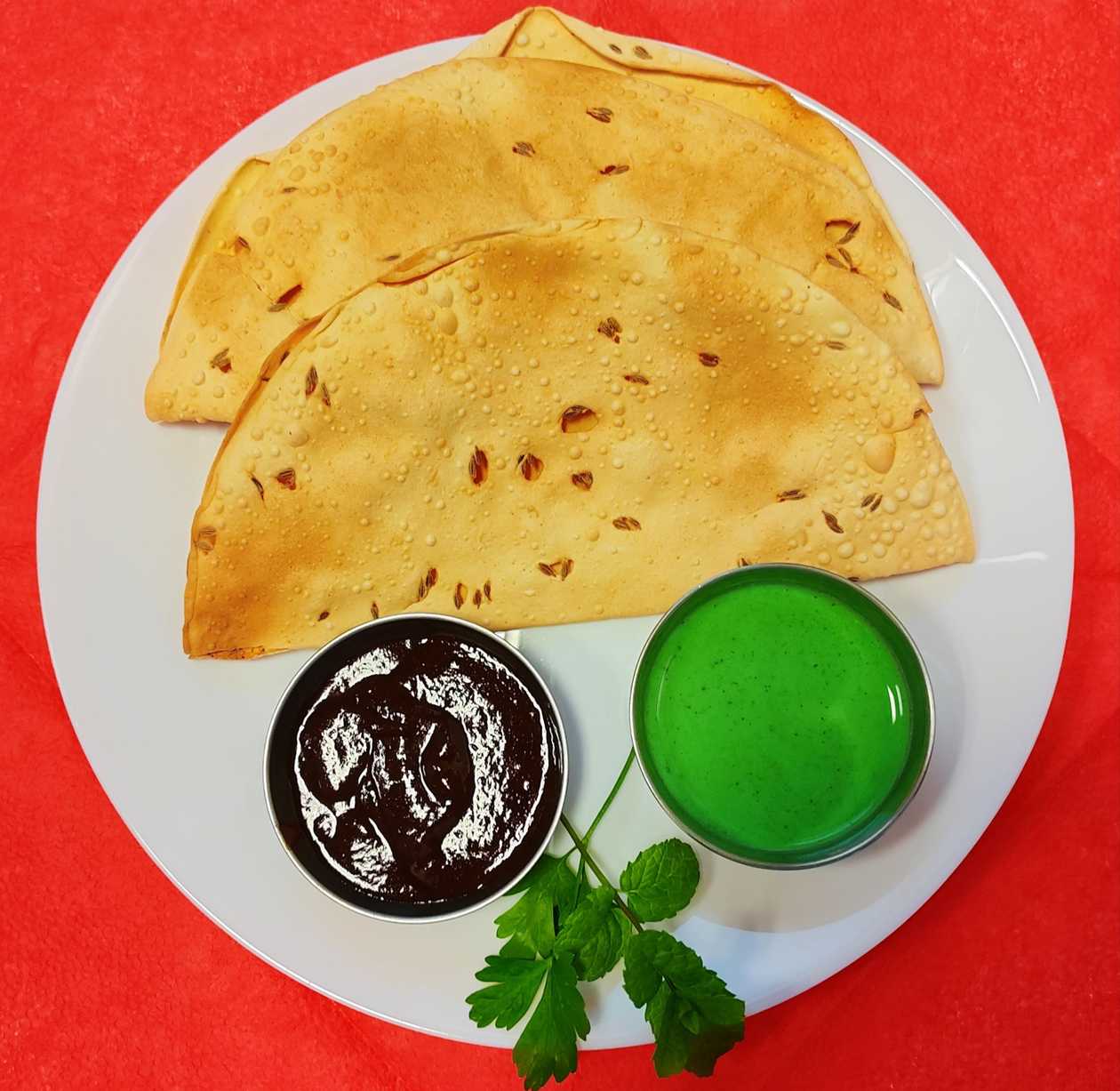 Jeera Papad (2 szt.)