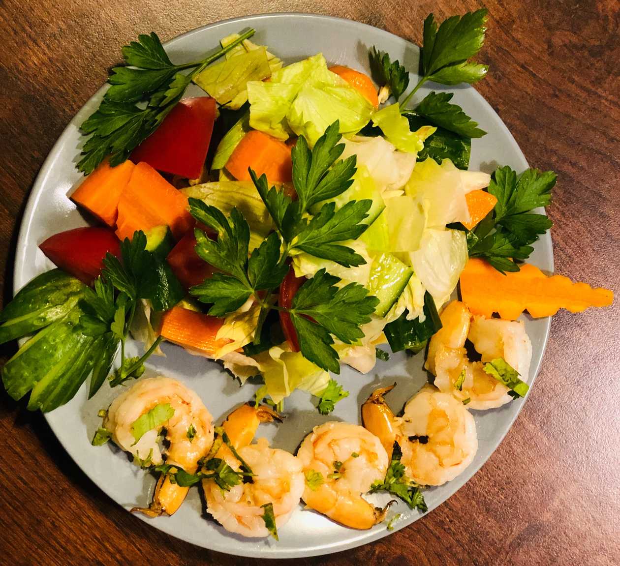 Prawn salad (8 szt.)