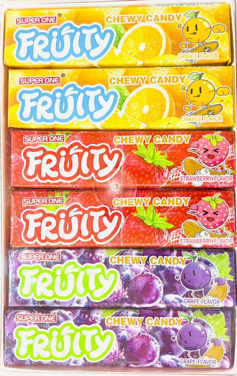 FRUITY CHEWY CANDY