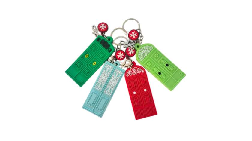 Stephanie Borg Silicon Key Chain (Choose you're Colour)