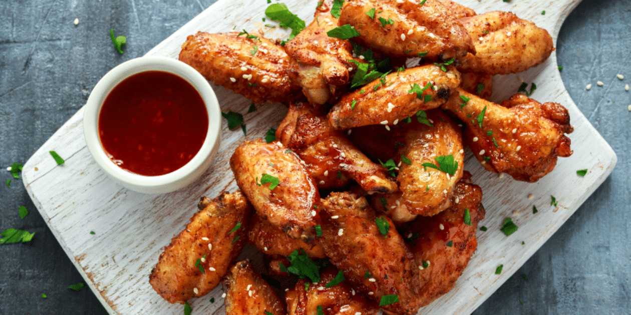 Chicken Wings with BBQ Sauce