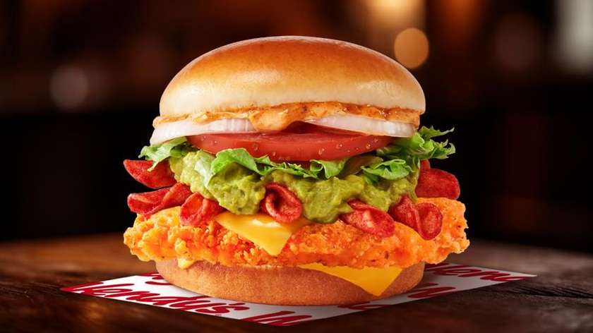 Takis Chicken Burger