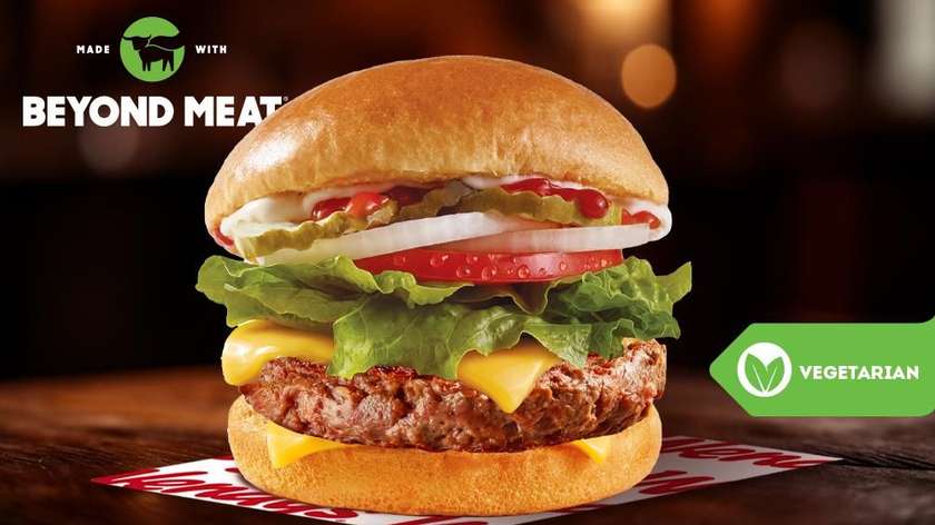 Wendy's Plant cheese burger