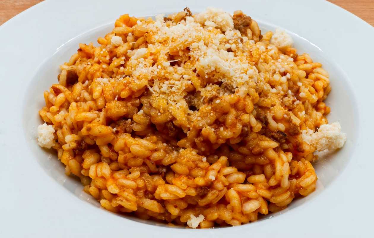 Vegetable risotto