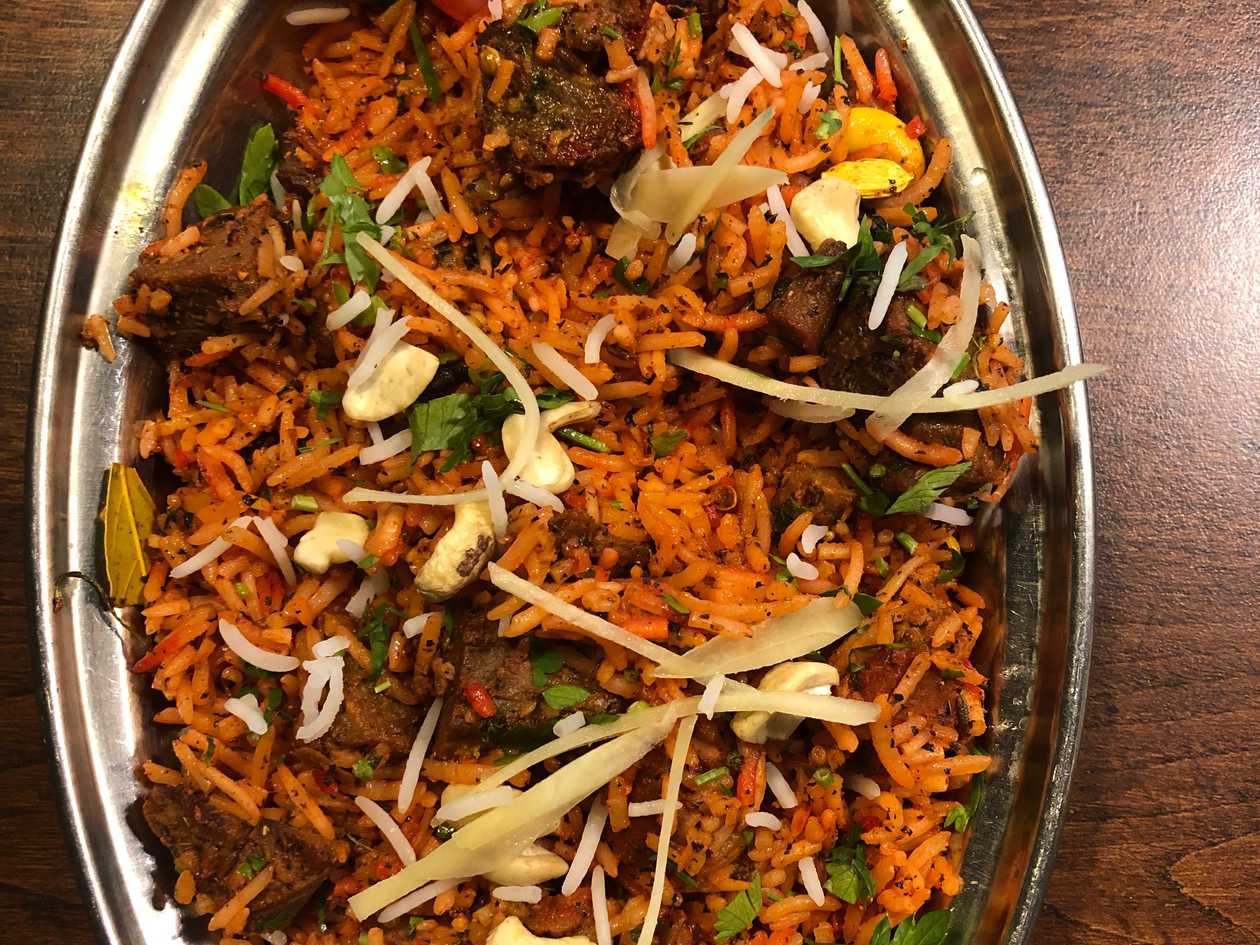 Mutton biryani