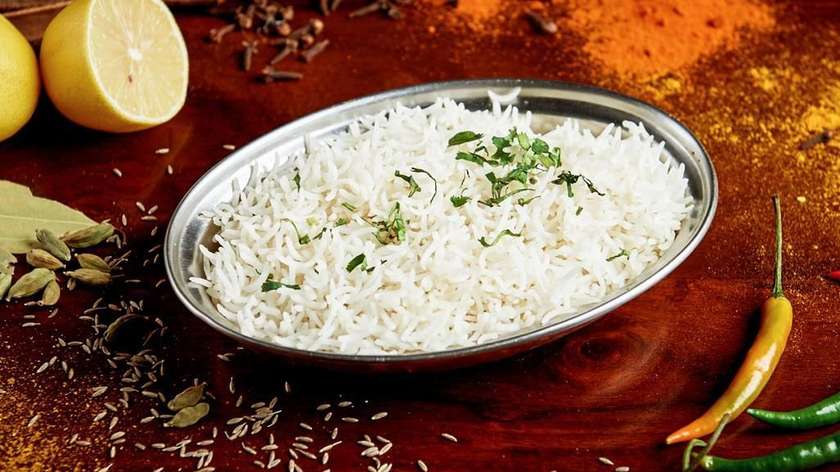 Plain rice