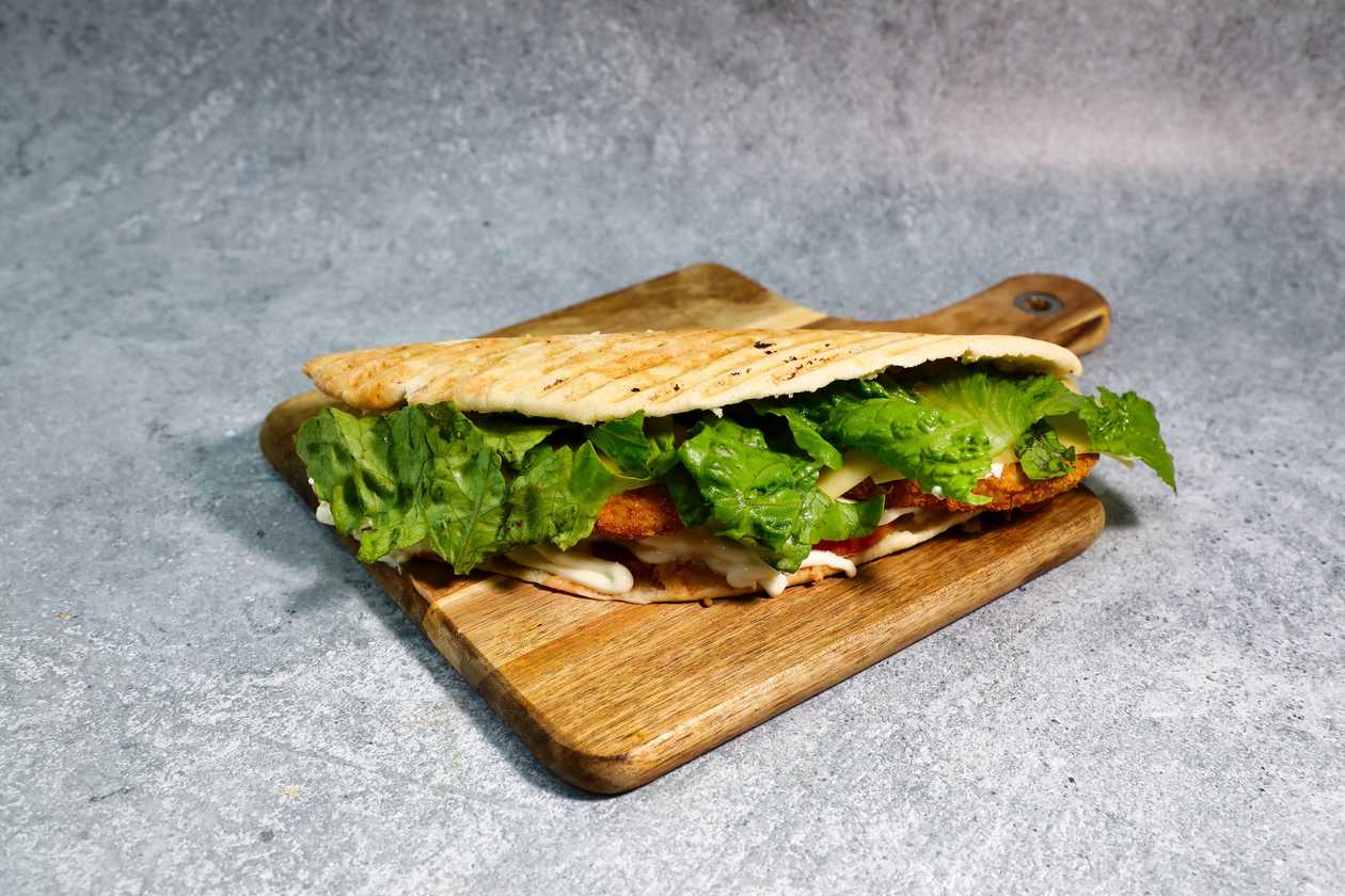 Chicken 66 Pitta Burger