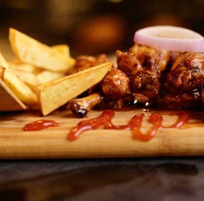 3Pcs Wings & Yam ( Flavored)