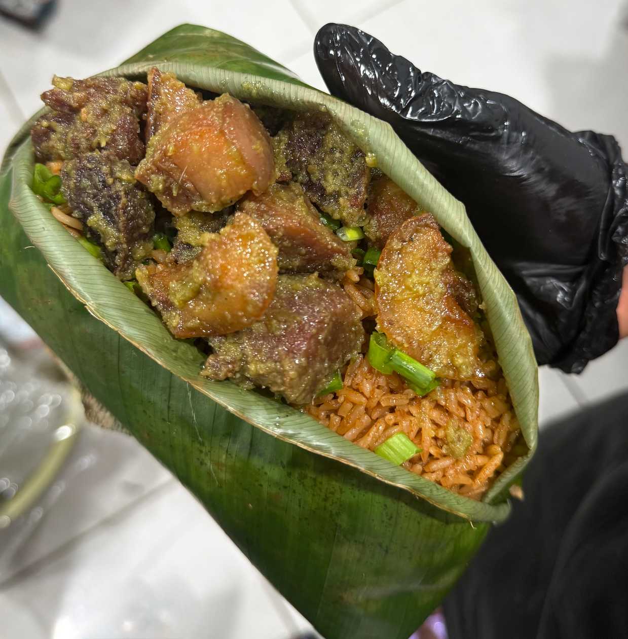 Jollof with pork
