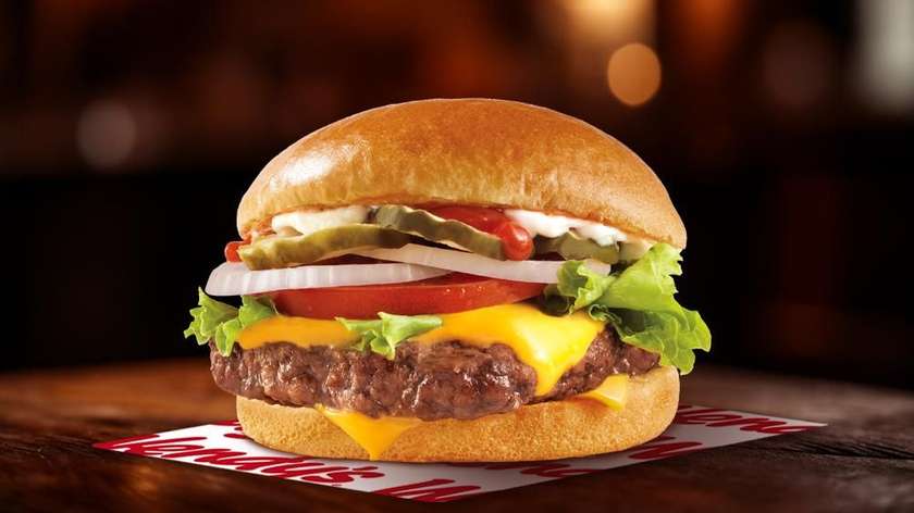Junior Wendy's burger