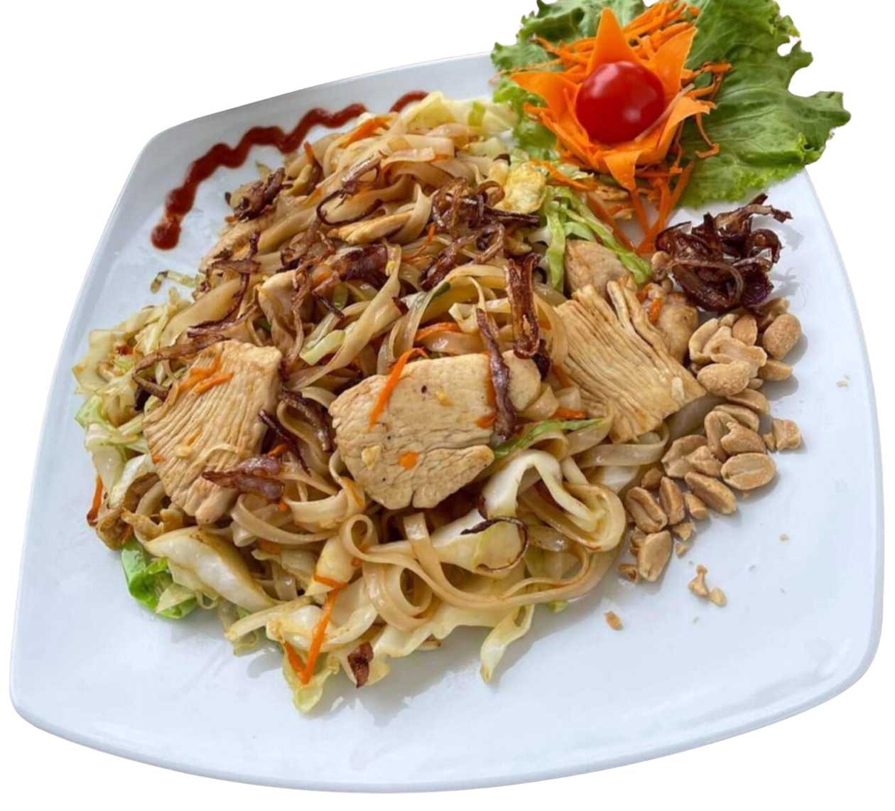 Pad thai cu pui