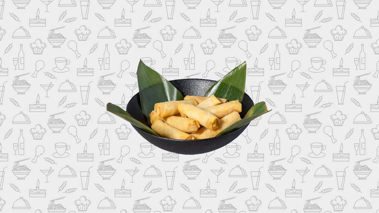 405. Spring rolls with vegetables