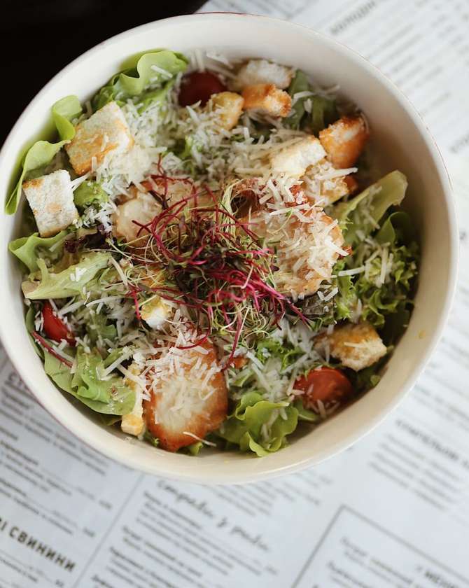 Green Salad with Chicken