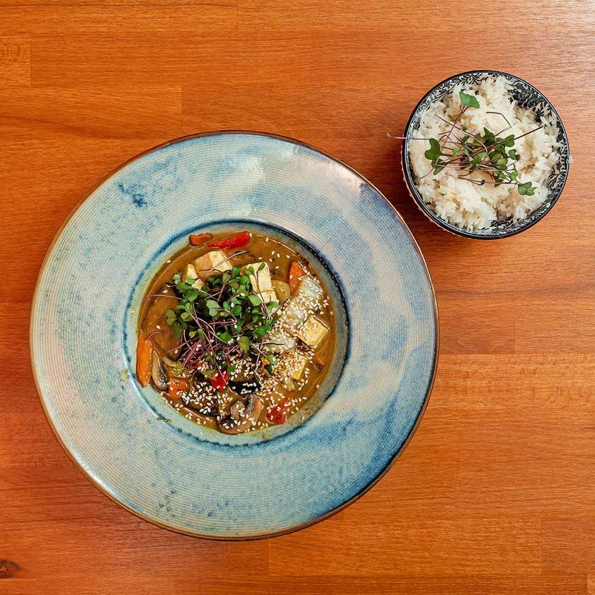 Tofu na curry