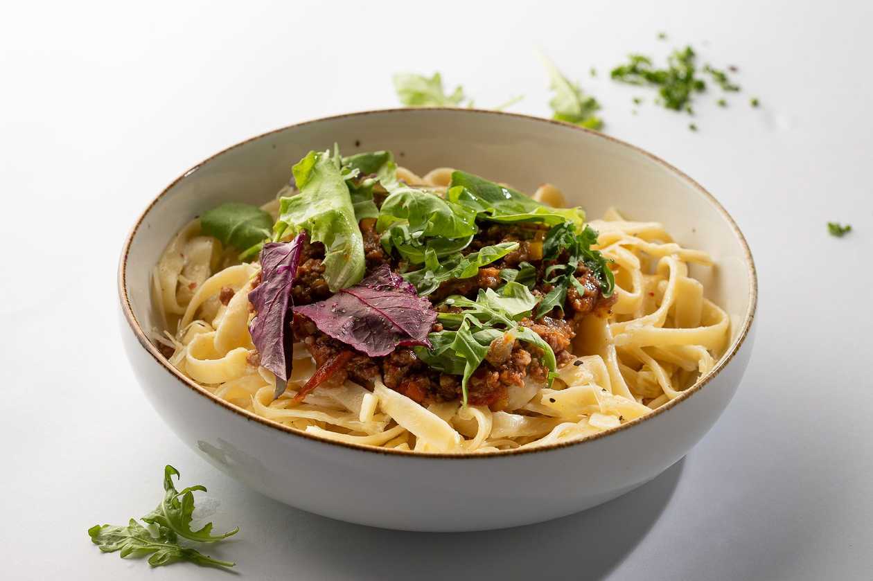 Copy of Spaghetti Mac & Cheese / Bolognese with Chorizo