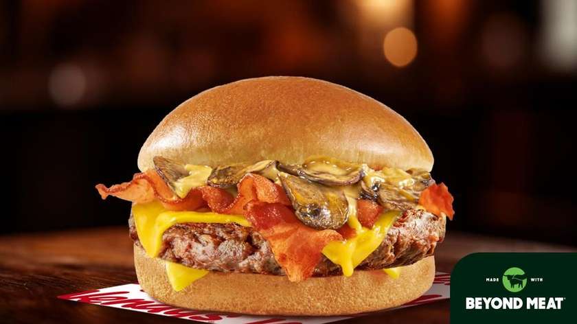 Portabella Melt with Beyond Meat
