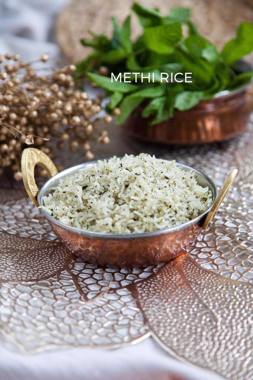 Methi rice