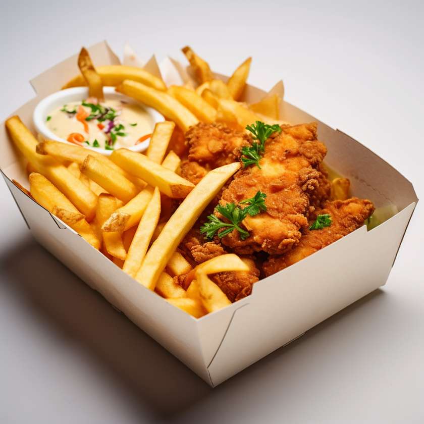 Fried chicken strips