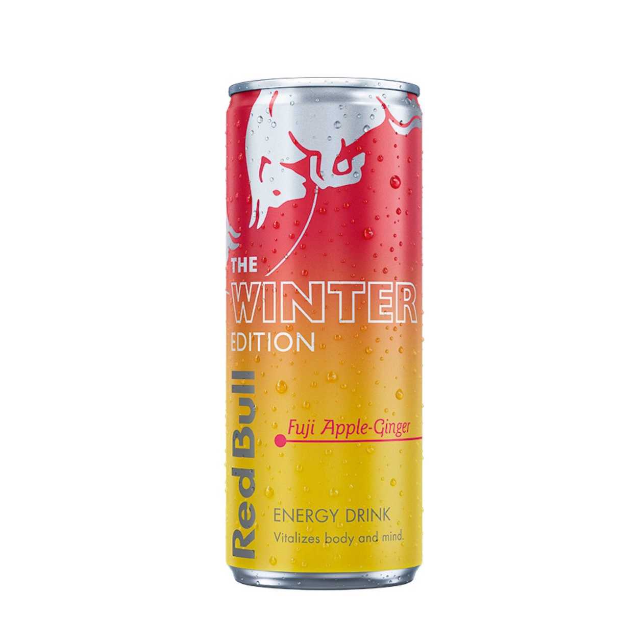 Red Bull, Winter Edition Fuji Apple Ginger, 0.25l