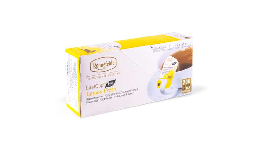 Herbata Ronnefeldt Leaf Cup Lemon Fresh (15 Saszetek)