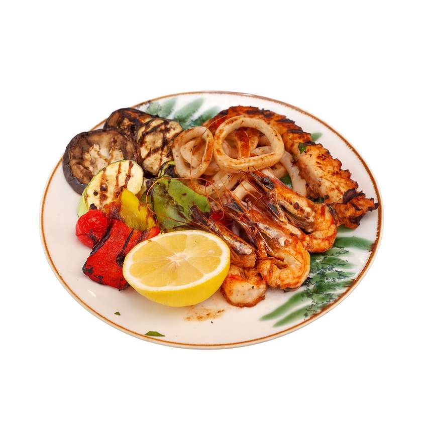 GRIGLIA MISTA DI FRUTTI DI MARE