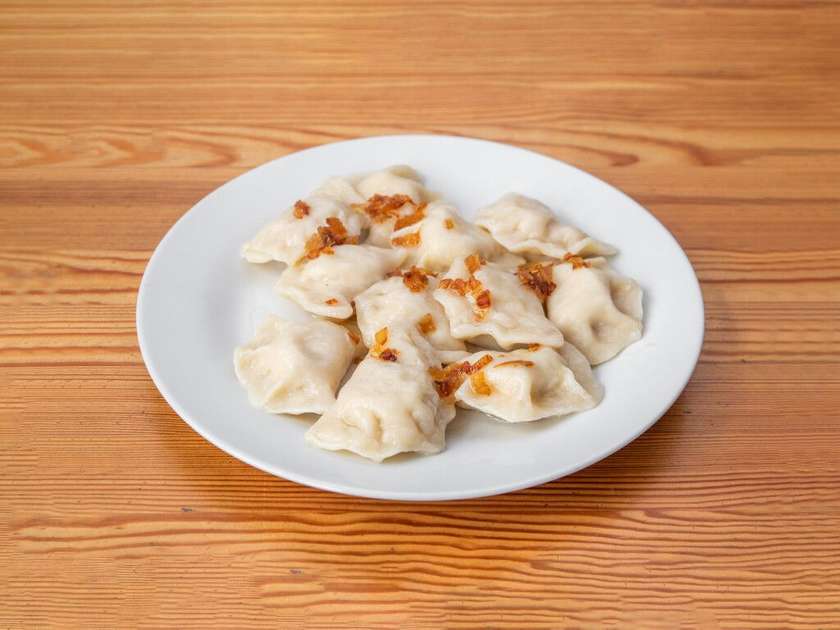 Bryndzové halušky so slaninou(oravská) a oštiepkom