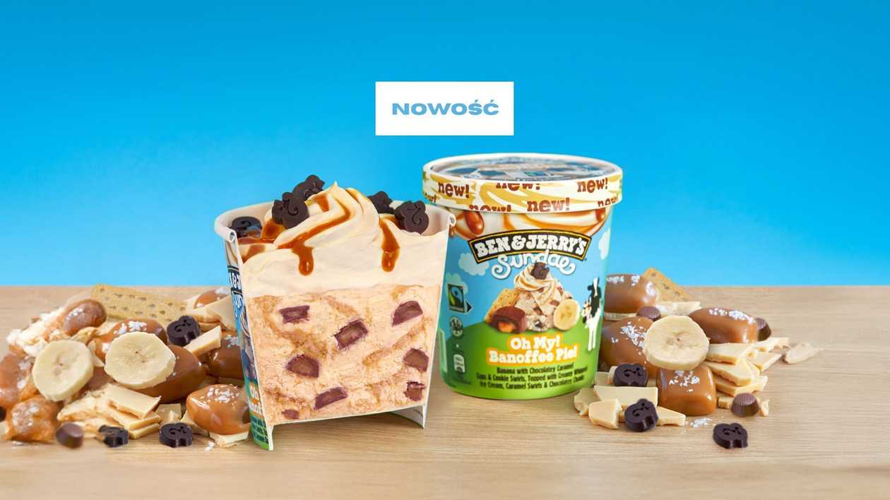 Ben&Jerry's Oh My! Banoffee Pie! Sundae 427ml