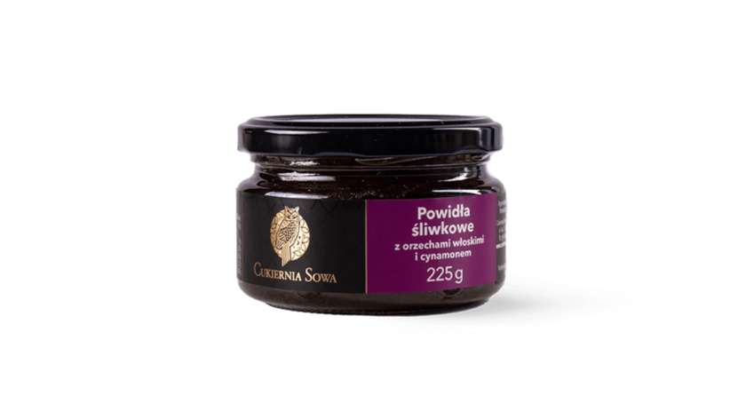 Powidła śliwkowe z orzechami włoskimi i cynamonem