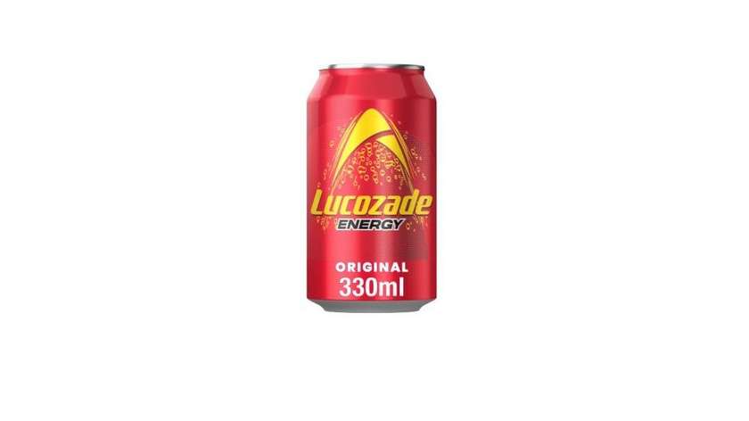 Lucozade Energy Drink Original Can 330ml