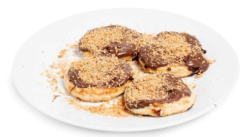 Leave-vanečky Nutella a arašídy