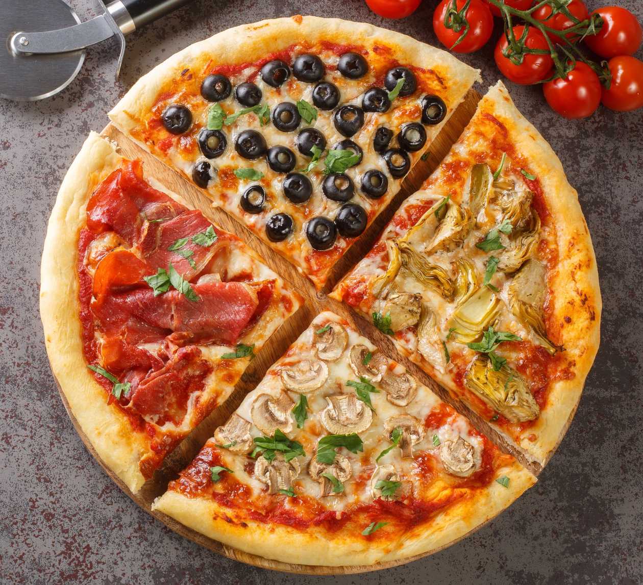 Pizza quattro stagioni